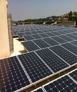 Impianto fotovoltaico Ersu di Urbino